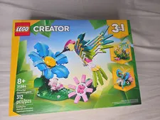 LEGO 6585559 Creator 3 in1 Wild Animals: Colorful Hummingbird 31384 - NISB