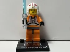LEGO Star Wars Minifigure Luke Skywalker Pilot 20th Aniversary 75258 sw1024