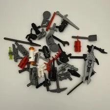 Lego Minifig Weapons And Tools  Assorted Lot 40 pieces 003
