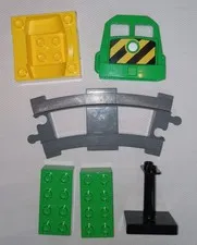Duplo Deluxe Train Set 5609 Parts Support Front Track