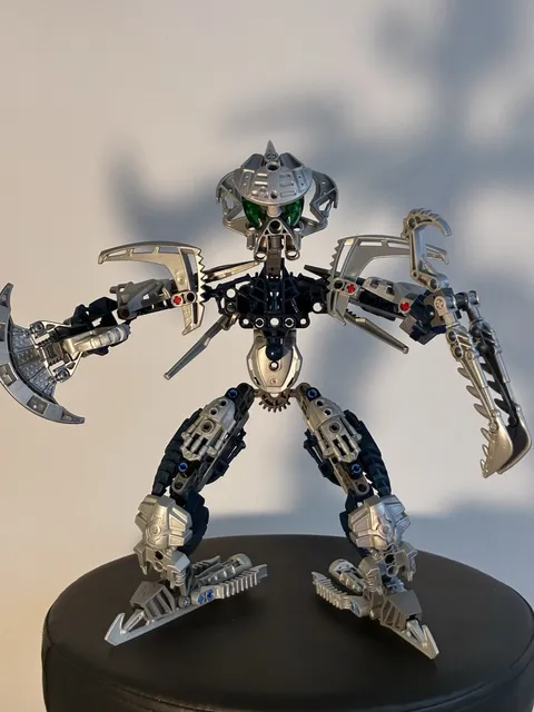 Lego Bionicle Custom MOC #4 Callen Toa Of Ice