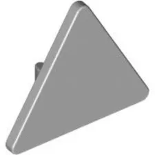 LEGO® Part 65676 - Road Sign 2 x 2 Triangle with Open O Clip
