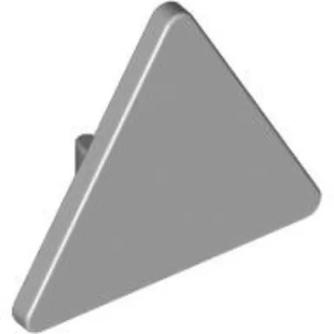 LEGO® Part 65676 - Road Sign 2 x 2 Triangle with Open O Clip