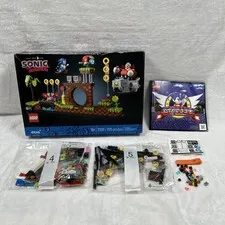 LEGO Ideas: Sonic the Hedgehog Green Hill Zone (21331) INCOMPLETE, PARTS PIECES