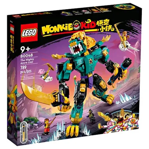 LEGO Monkie Kid 80048 The Mighty Azure Lion 789 Pieces Building Set