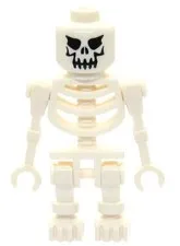 LEGO® Minifigure Indiana Jones gen018 Skeleton Fantasy Era Torso w/Evil Skull