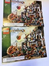 LEGO: Dwarves' Mine Set 7036 Fantasy Era Instruction Manuals ONLY #1 and #2 