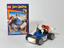 LEGO Jack Stone: Police Cruiser (4600) 100% Complete with Instructions