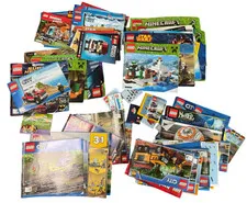 HUGE Lot of 108 LEGO Instruction Manuals Star Wars / City / Monster Fighters etc