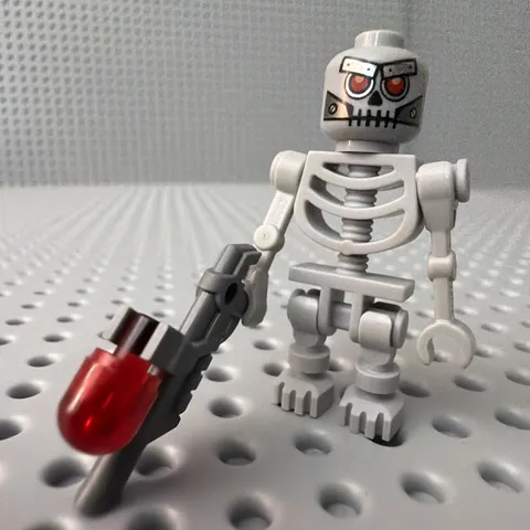 Robo Skeleton Minifigure - LEGO Movie 70817 70814 tlm048