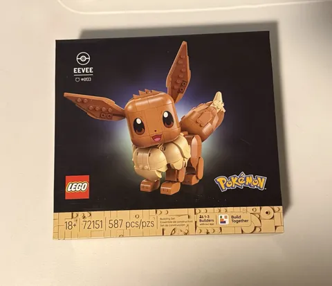 LEGO Pokémon Eevee Set 72151 New Sealed Good Condition