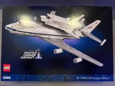 LEGO 10360 ICONS Space Shuttle Carrier Aircraft 2417pcs, New/ Sealed