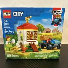 Lego City 60344 Chicken Henhouse. New And Factory Sealed