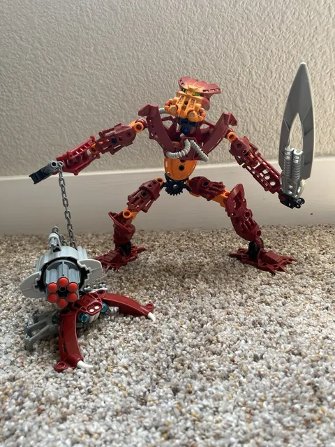 LEGO BIONICLE: Toa Jaller (8911) Complete Set