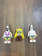 LEGO SpongeBob SquarePants Minifigure SpongeBob & Patrick Lot of 3