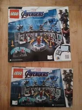 Lego Marvel Avengers Instruction Book # 76125 - Manual Only - No Figures