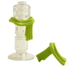 2x LEGO Minifigure Long Wrapped Scarf Lime Minifig Accessory
