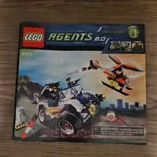 LEGO Agents 2.0 #8969 4-Wheeling Pursuit Instructions Manual ONLY