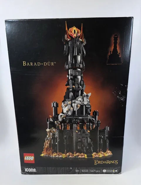 LEGO Icons 10333 Lord of the Rings Barad-dur NEW Sealed 5471pcs LOTR