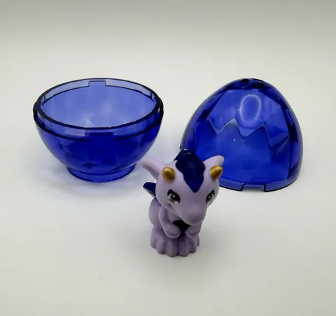 LEGO ELVES Part 26090pb02 - Baby Wind Dragon  w/ TrPurple Egg Capsule - 3pcs