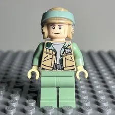 LEGO STAR WARS Endor Rebel Trooper Commando Minifigure 9489 10236 sw0367 - 3i