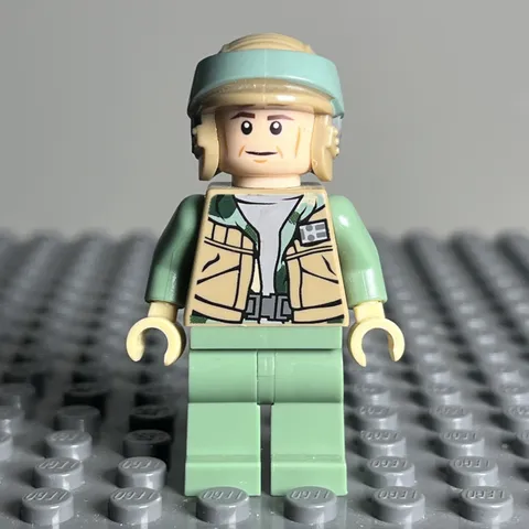LEGO STAR WARS Endor Rebel Trooper Commando Minifigure 9489 10236 sw0367 - 3i