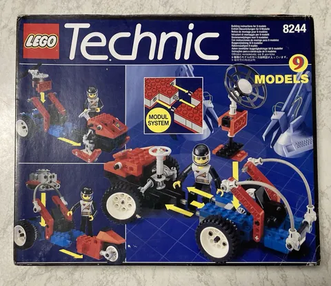 LEGO vintage technic 8244 Convertibles new sealed