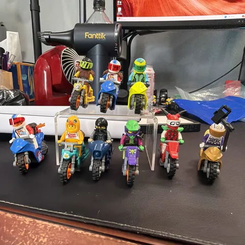 Lego Motorcycle Lot Of 9 