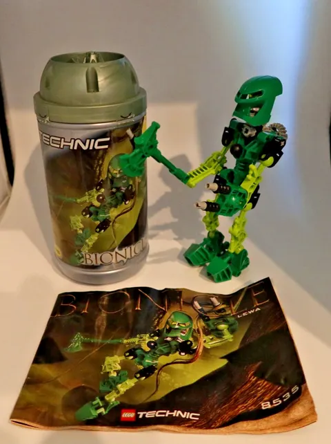 Lego Bionicle 8535 - Toa Mata Lewa Complete With Manual 2001