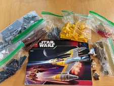 LEGO Star Wars: Naboo N-1 Starfighter & Vulture Droid (7660) Pre Owned complete
