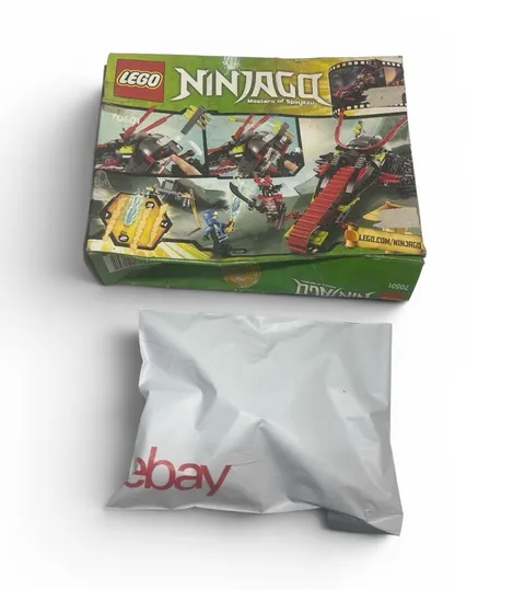 LEGO Ninjago #70501 Warrior Bike Not Complete 74 Pieces Damaged Box For Parts