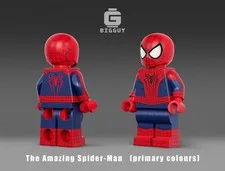 LEGO Marvel Bigguy Custom The Amazing Spider-Man 2 Pad Printed Minifigure NEW