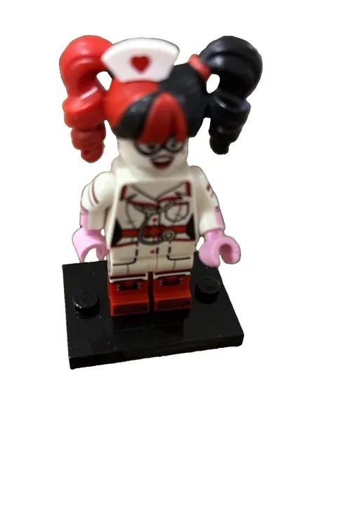 Lego Batman Movie Series 1 Nurse Harley Quinn Minifigure 2017 Retired