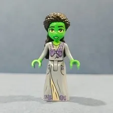 LEGO minifigure, Wicked, wck004, Elphaba - Mini Doll, Sand Blue Dress