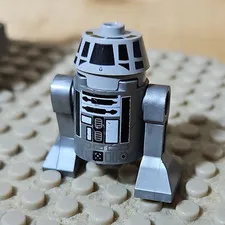 LEGO Plastic Star Wars R2-D2 Minifigure Droid Figure Gray Age 6+