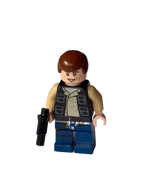 Han Solo Minifigure, Star Wars LEGO® From Millennium Falcon Set 75030