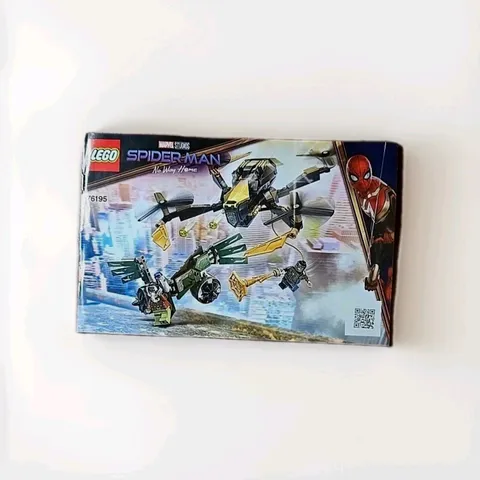 LEGO Marvel No Way Home 76195 Spider-Man’s Drone Duel Instruction Manual Only