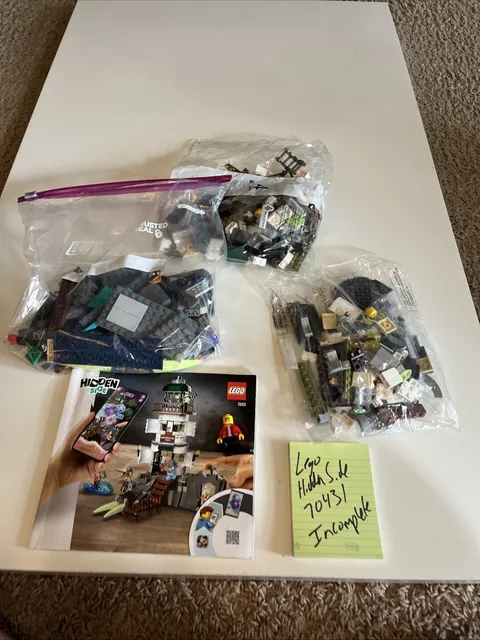 Lego Hidden Side 70431 Manual Parts Incomplete See Pics