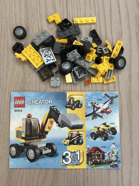 LEGO CREATOR: Power Digger (31014) - 100% Complete with Instructions