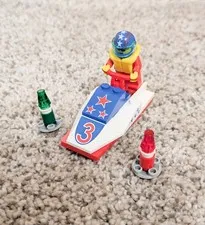 LEGO Town Set 6517 Water Jet 100% Complete Vintage 1996 Excellent Condition