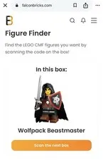 LEGO Series 27 Wolfpack Beastmaster Minifigure 71048 New Collectible CMF Castle