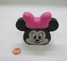 Lego Duplo Disney Minnie Mouse Face Head Pink Bow Specialty Printed Block House