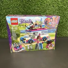 LEGO Friends Heartlake City Hair Salon Set 41333 New Damaged Box Retired