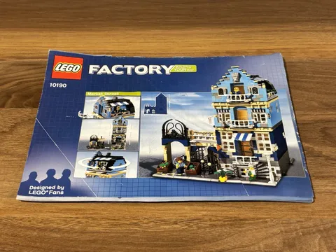 Lego FACTORY Modular #10190 RARE Instruction Manual only 