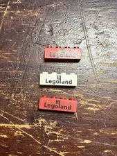Legoland Blocks - Lot of 3 Original Accessories