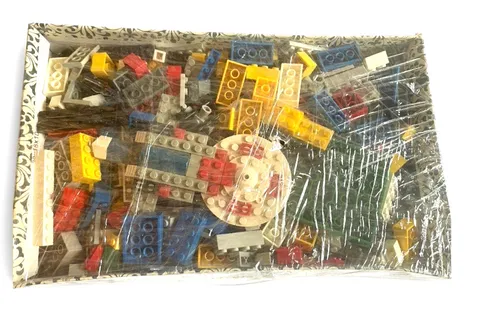 3 Lb + Random Legos Shoebox Full