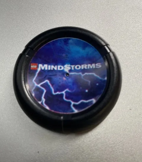 Lego Glow In Dark Opaque Bionicle Disk, 382 Po-Metru Pattern