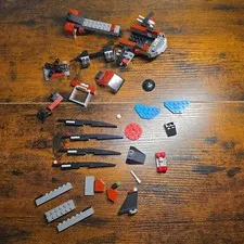 LEGO Marvel Super Heroes 6866 Wolverine's Chopper Showdown Parts Incomplete Lot