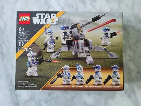 LEGO Star Wars: 501st Clone Troopers Battle Pack (75345) - NIB