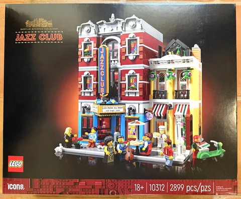New LEGO Icons Jazz Club (10312) Modular Building, Retired Sealed, Fast Shipping
